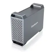 Simplecom USB Dual Bay 3.5" SATA Hard Drive RAID Enclosure USB-C RAID 0/1 JBOD