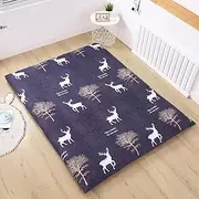G,180 * 200cm(King),Mattress Cover for Traditional Japanese Floor Futon Mattress with Zipper Dorm Mattress Protectors Soft and Machine Washable Dustproof Cover Futon Slipcovers