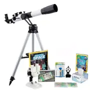 Kids Telescope Space Watcher Series with 35X-350X 700x60mm Telescope Kit 8