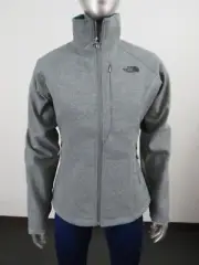 Womens The North Face TNF Apex Bionic FZ Softshell Windwall Jacket - Medium Grey