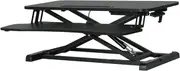 Height Adjustable Standing Desk Riser Black 80CM Ergonomic Workstation Home Office