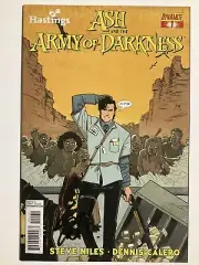 ASH AND THE ARMY OF DARKNESS 1 HASTINGS VARIANT SIGNED STEVE NILES NM DYNAMITE