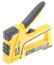 Stanley FatMax STAPLE GUN 6-14mm Lockdown Handle,Reverse Belt Clip, Black/Yellow