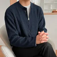 在飛比找蝦皮商城優惠-【Metanoia】韓國設計 拉鍊針織外套