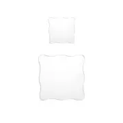 2 Pcs Acrylic Stamp Block Set Stamping Blocks Planner Stamps Calendar Stamp