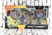 Pokemon TCG Lucario V & Tyranitar V Heavy Hitters Premium Collection NEW