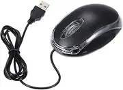 Compact Wired USB Mouse with 800DPI, 3 Buttons, 41g, Ambidextrous Design Computer Accessories