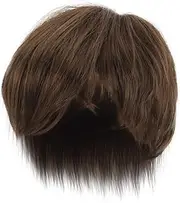 Generic Wig Headgear Men Wigs Halloween Costume Male Short Wig Cosplay Synthetic Hairpiece Hair Extension Wig Synthetic Wig Brown Simulated Human Hair Chemical Fiber High Temperature Wire