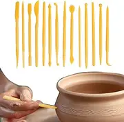 Set Crafts Clay Modeling Tool | Polymer Pottery Clay Spatula Carving Tools | Clay Tools Cake Decorating Supplies Kit for Kids Adults Beginners Craft Seta-au