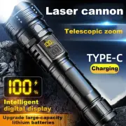 990000000Lumens High Powered Super Bright Flashlight LED Rechargeable Torch Lamp
