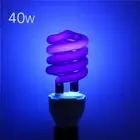 E27 Spiral Light Bulb Energy Saving Black Light Lamp Ultraviolet UV Black Light.