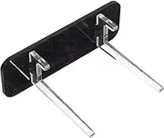 ABOOFAN Acrylic Plate Display Stand for Art and Decorative Plates Compact and Stylish Holder Base for Cards Signs and Plaques Deep Small Storage Rack
