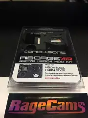 RIBCAGE AIR BACK-BONE C/CS MOD KIT+EXO BRACKET FOR GOPRO HD HERO4 CAMERA BLACK