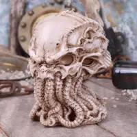 在飛比找蝦皮購物優惠-Cthulhu克蘇魯擺件 花枝骷髏頭Skull雕像神話克蘇魯