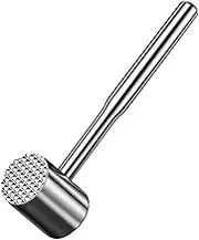 CLISPEED Daily Use Meat Tenderizer Hammer Meat Mallet with Non Slip Handle for Chicken Beef and Cube Steak Preparation Home Restaurant Settings