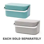 Quality Brabantia Food Waste Caddy with Stay Open Lid Stainless Steel Handle