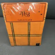 WB Tablecloth Halloween Cotton Square 52”