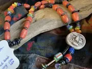 Men's Women’s Artisan Necklace lariat native rainbow 25" empaths Sagittarius