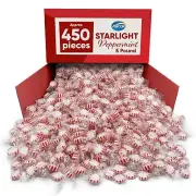 Arcor Starlight Peppermint Candy Bulk - 5 Pounds Approx 450 Candies - Bulk Ca...