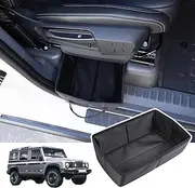 Car Under Seat Storage Box Tray Compatible with Ineos Grenadier 2020-2024 Hidden Organizer Under Front Seat Oxford Cloth Tool Box Organizer Storage Box with Handle (1PCS)
