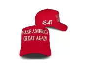 NWT! Limited Edition Donald Trump Cali-Fame Hat 2024 RED 45-47 MAGA Cap
