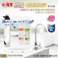 在飛比找PChome24h購物優惠-【水蘋果公司貨】Everpure QL3-BH2快拆式三道淨