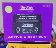 On-Stage DB1100 Active Direct Box with Stereo-to-Mono Summing. Actual pics!