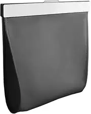 Car Trash Bags with Magnetic Closure, Car Trash Bags | Magnetic PU Leather Trash Can | Car Storage Bag Organizer, Car Trash Can for Backseat, Water Resistant for Camping