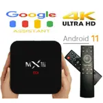 免越獄🔥 TV BOX免運 最新 4K安卓11雙頻5G WIFI HDR 網路電視盒 取代第四台 直播機上盒 MXIII