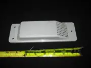 SHIPPING CONTAINER VENT - GRAY WITH GASKET - 8 INCH LONG