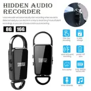 Mini Digital Voice Audio Recorder Voice Activate MP3 Player Listening Device