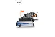 Hoco DI36 Driving Recorder Front and Rear Dual Recording - Black