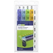 Weekly 4X/Day with Pop-Outs Medtime Planner , 1 Count
