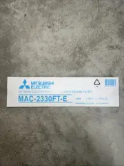 Mitsubishi Electric MAC-2330FT-E, Electrostatic Anti-allergy Enzyme Filter, 1 Pk