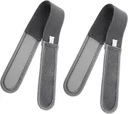 [Abaodam] 1 Pair Elastic Belt For Men And Women No Buckle Invisible Belt Adjustable Waistbands For Jeans Comfortable And Durable For All Occasions