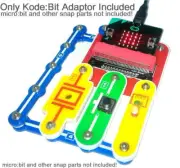 BBC micro:bit to Snap Circuit Electronics adapter; Kode:Bit; Digital STEM Kit