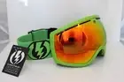 NEW Electric Snow Goggle EG2 GREEN / GOLD CHROME with CASE and bonus lens
