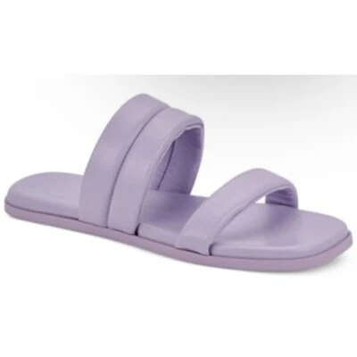 Dolce Vita Adore Padded Slide Sandals Lilac Purple Comfort Casual Size 9