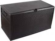 Patio Deck Box Outdoor Storage Plastic Bench Box 450 Litre