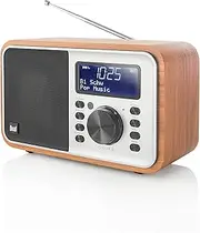 Dual DCR 51 DAB+ FM Radio with Battery and Bluetooth Brown