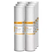 5 Micron 20x4.5" CTO Carbon Block Water Filter Whole House for Big Blue Housings