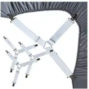 Bed Sheet Holder Straps Sheet Keepers Bedsheet Holders Fasteners 2 Sets