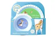 Beatrix Potter Peter Rabbit 3pc Dinner Set