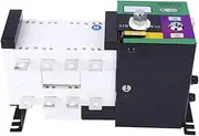 Gearwell Transfer Switch, 4P 160A Dual Power Isolation Switch with Automatic Transfer Function, ATS Controller for Generator System