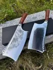 Japanese VG10 Damascus Kitchen Knife Cleaver Choping Butcher Knife Heavy Duty