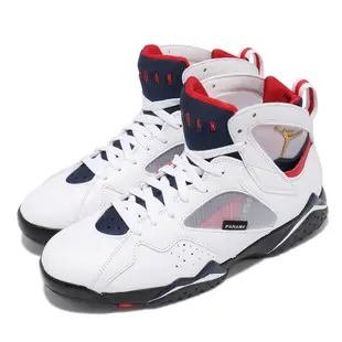 Nike 籃球鞋 Air Jordan 7代 Retro BCFC 男鞋 喬丹 大巴黎 AJ7 白 藍 紅 CZ0789105