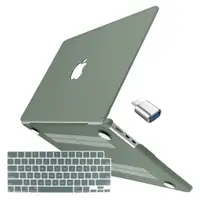 在飛比找蝦皮商城優惠-新款macbook保護殼暗夜綠macbook Air 13 