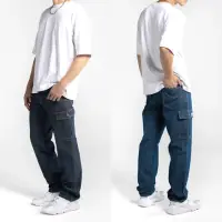 在飛比找momo購物網優惠-【Last Taiwan Jeans】台灣製 彈力側袋牛仔工