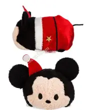 2015 Tsum Tsum HOLIDAY MICKEY MOUSE Mini Plush 3.5" Christmas Toy Disney Store