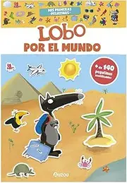 Mis primeras pegatinas. Lobo por el mundo